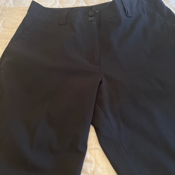 Nike Pants - Nike Golf Women’s size 8 Fit Dry Black Dress Cropped Pants